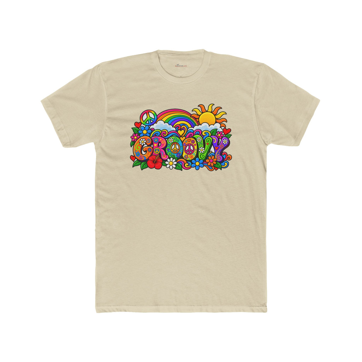 Groovy Days Retro Graphic T-Shirt - no plane