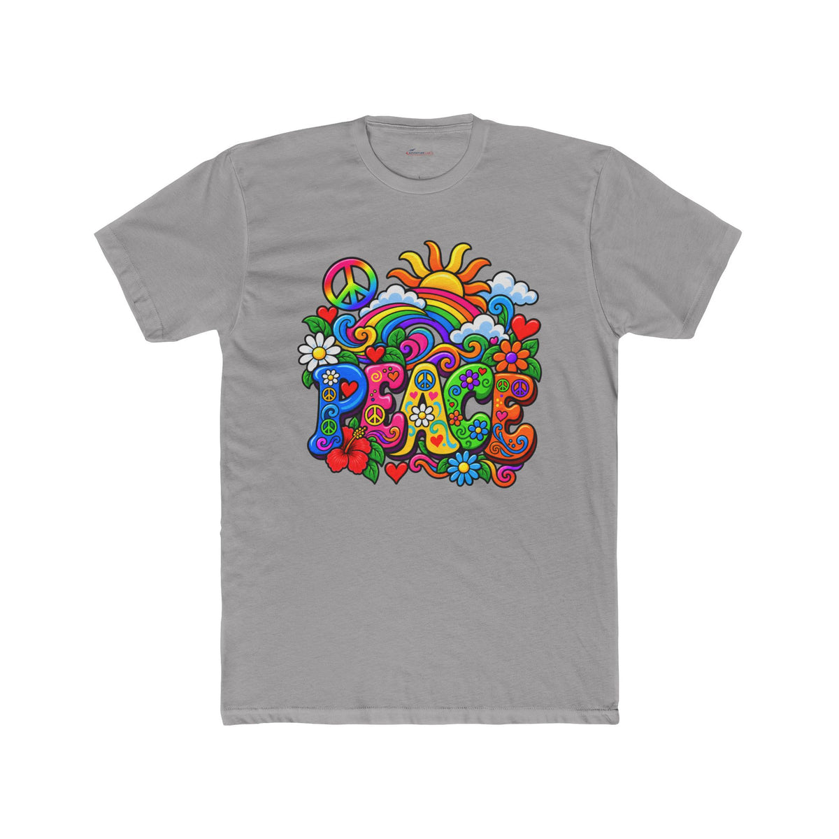 Retro Peace & Sunshine Graphic T-Shirt