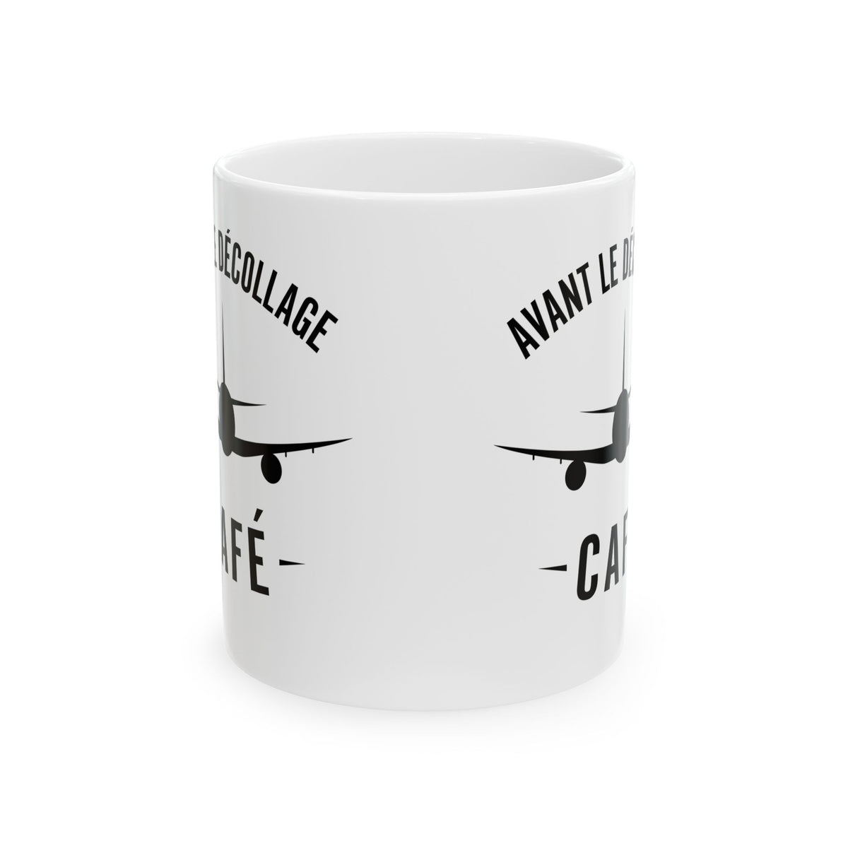 Avant Le Décollage / Jet Fuel Coffee Mug — Pilot & Travel Aviation Ceramic Mug (11oz, 15oz)