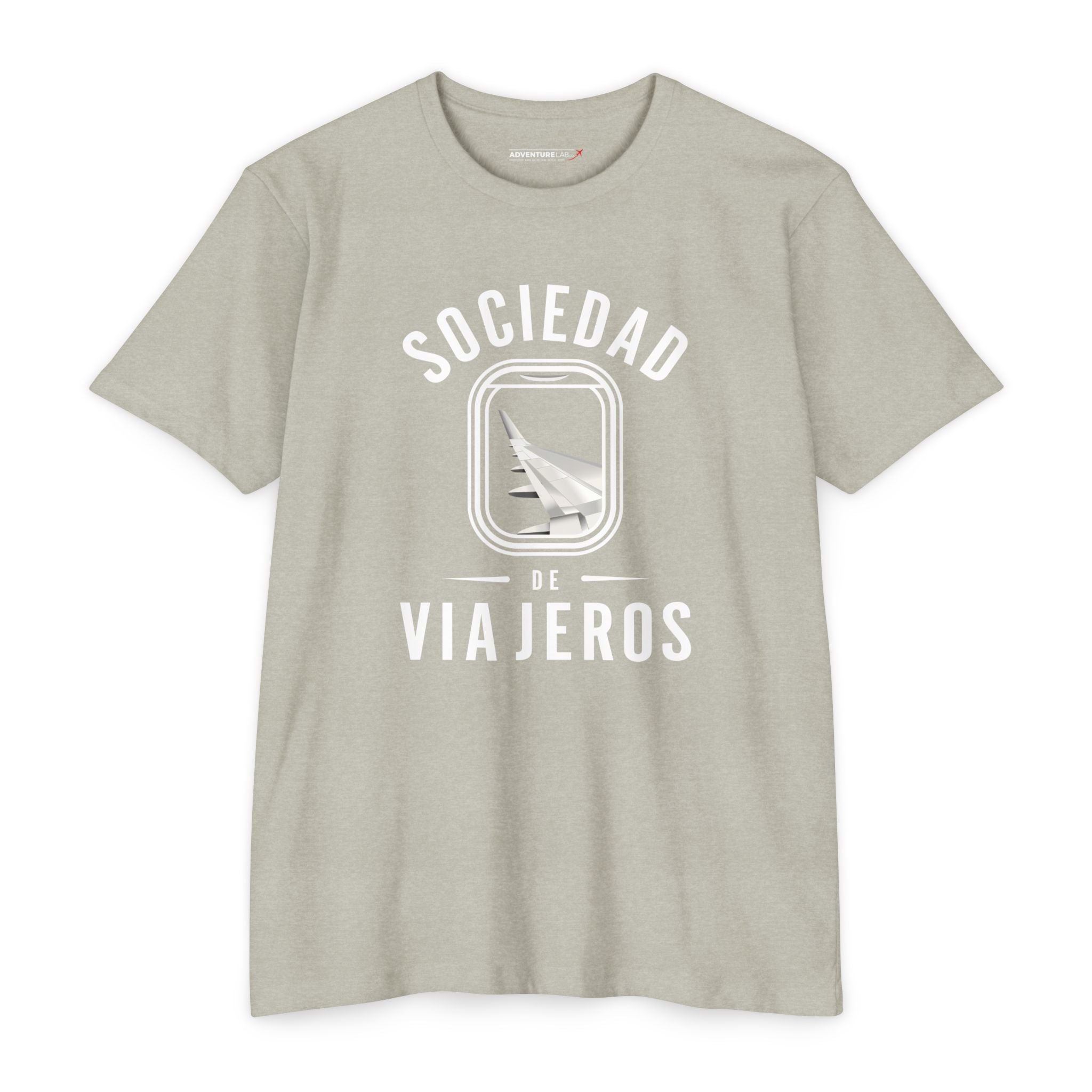 Sociedad de Viajeros / Window Seat Society T-Shirt — Retro Airplane Travel Tee
