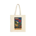 Trinidad and Tobago Vintage Travel Canvas Tote