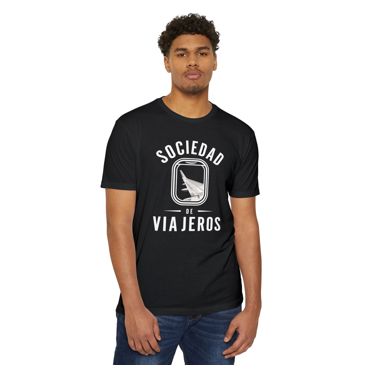 Sociedad de Viajeros / Window Seat Society T-Shirt — Retro Airplane Travel Tee