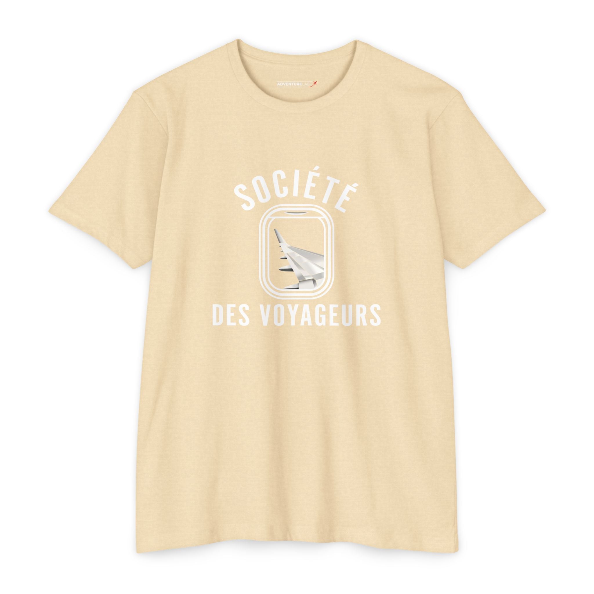 SOCIÉTÉ DES VOYAGEURS - Window Seat Society T-Shirt — Retro Airplane Travel Tee