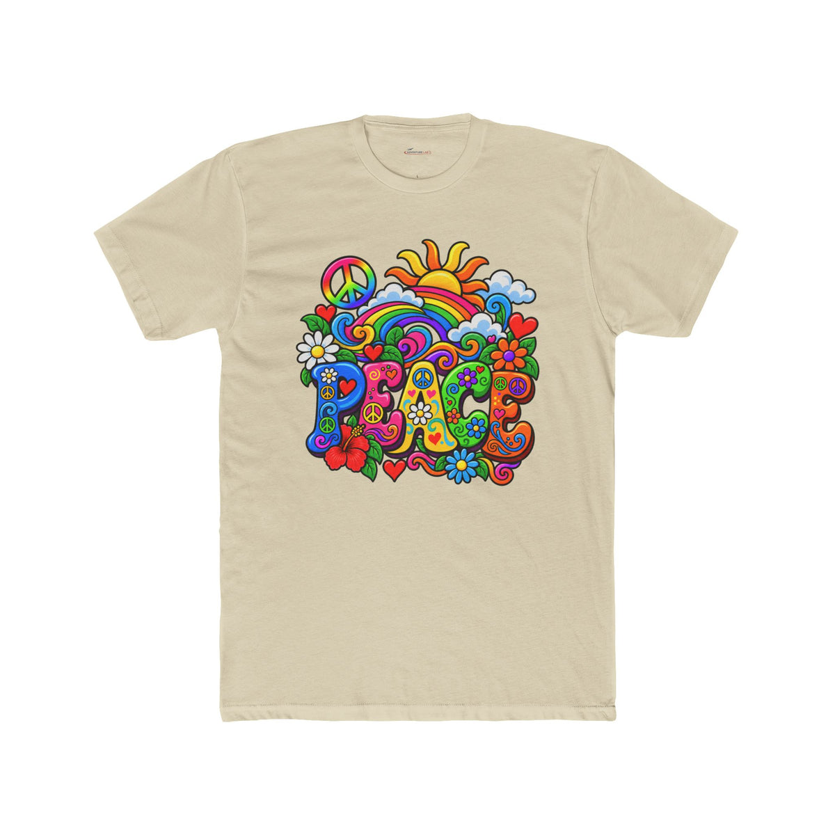 Retro Peace & Sunshine Graphic T-Shirt