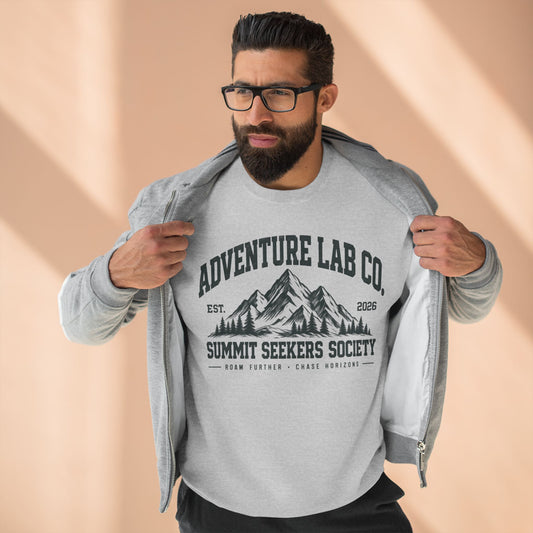 Adventure Lab Co. Summit Seekers Society Crewneck Sweatshirt