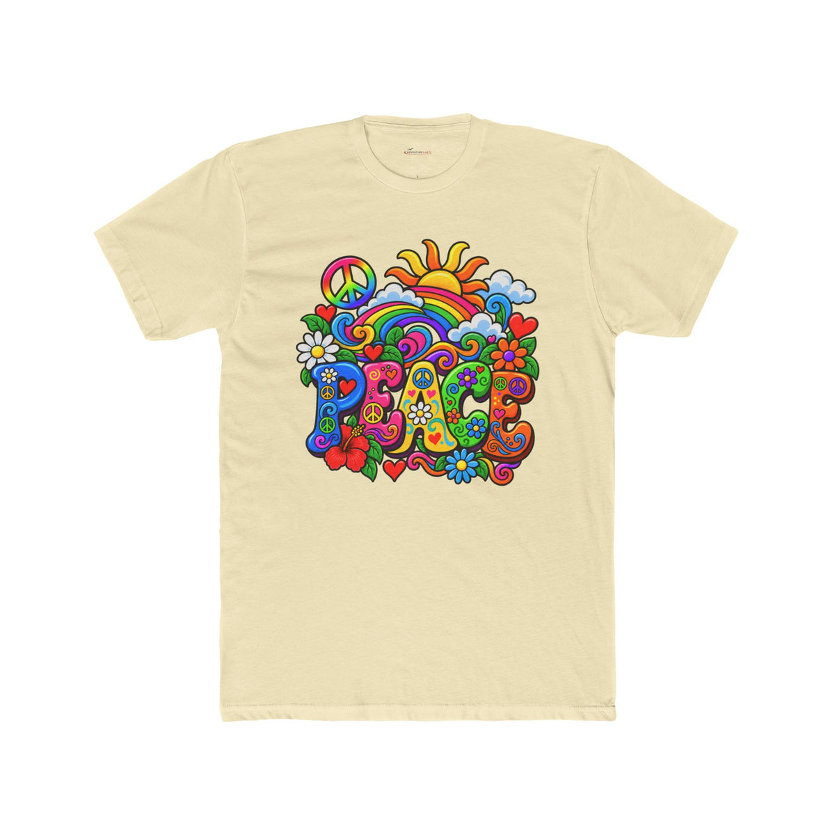 Retro Peace & Sunshine Graphic T-Shirt