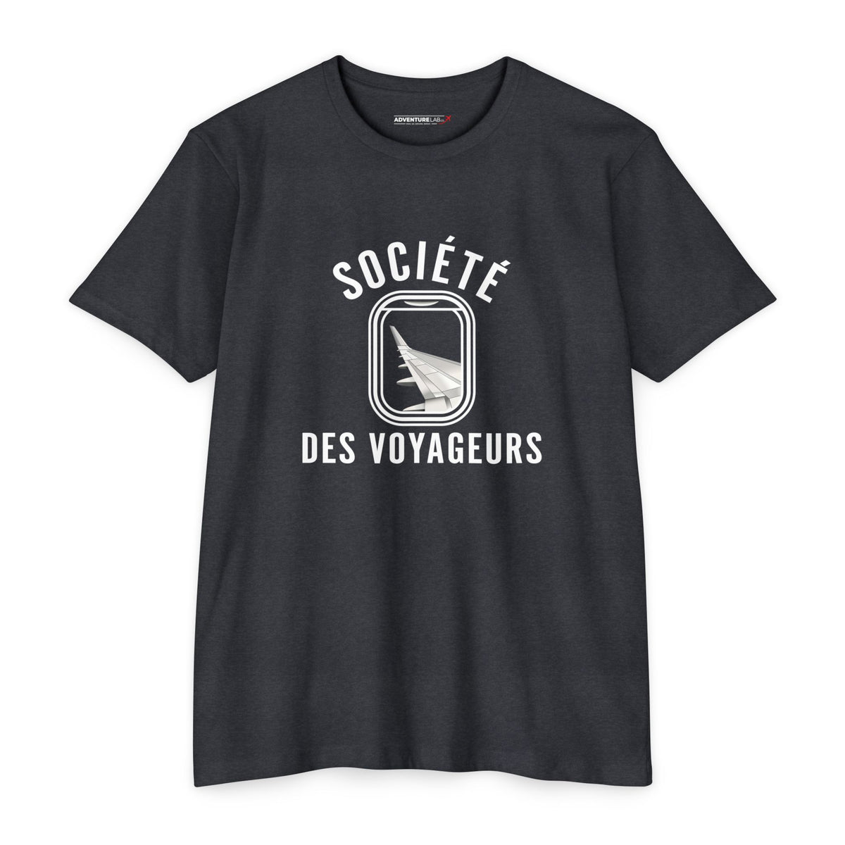 SOCIÉTÉ DES VOYAGEURS - Window Seat Society T-Shirt — Retro Airplane Travel Tee