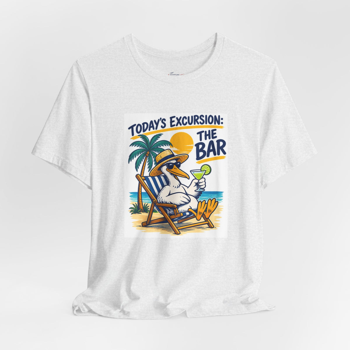 Today’s Excursion: The Bar - Lazy Traveller T-Shirt