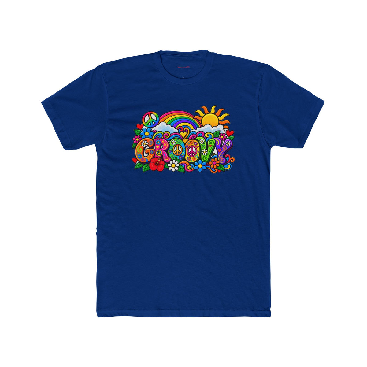 Groovy Days Retro Graphic T-Shirt - no plane