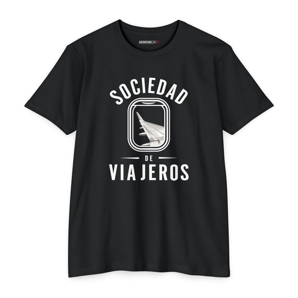 Sociedad de Viajeros / Window Seat Society T-Shirt — Retro Airplane Travel Tee