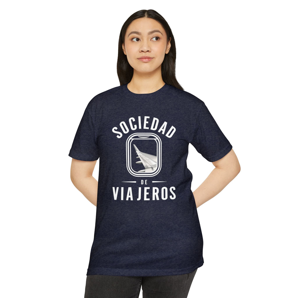 Sociedad de Viajeros / Window Seat Society T-Shirt — Retro Airplane Travel Tee