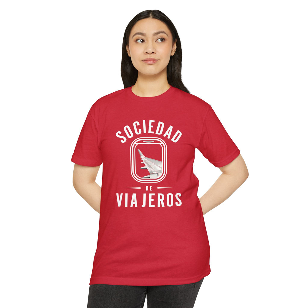 Sociedad de Viajeros / Window Seat Society T-Shirt — Retro Airplane Travel Tee
