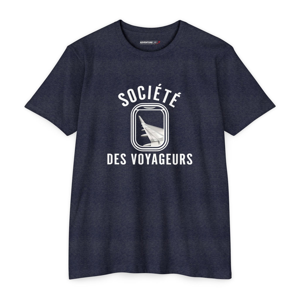 SOCIÉTÉ DES VOYAGEURS - Window Seat Society T-Shirt — Retro Airplane Travel Tee