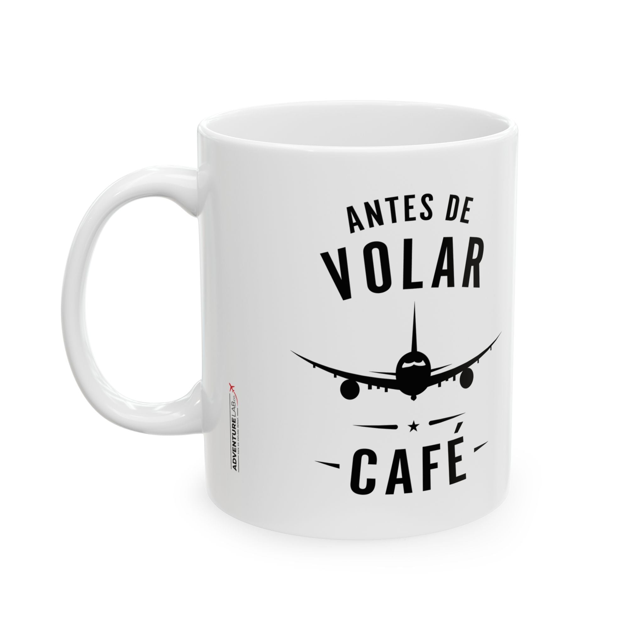 Antes de Volar / Jet Fuel Coffee Mug — Pilot & Travel Aviation Ceramic Mug (11oz, 15oz)