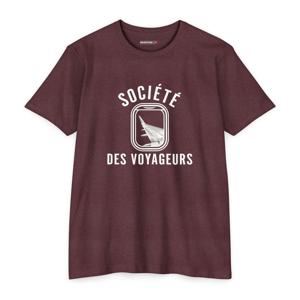 SOCIÉTÉ DES VOYAGEURS - Window Seat Society T-Shirt — Retro Airplane Travel Tee