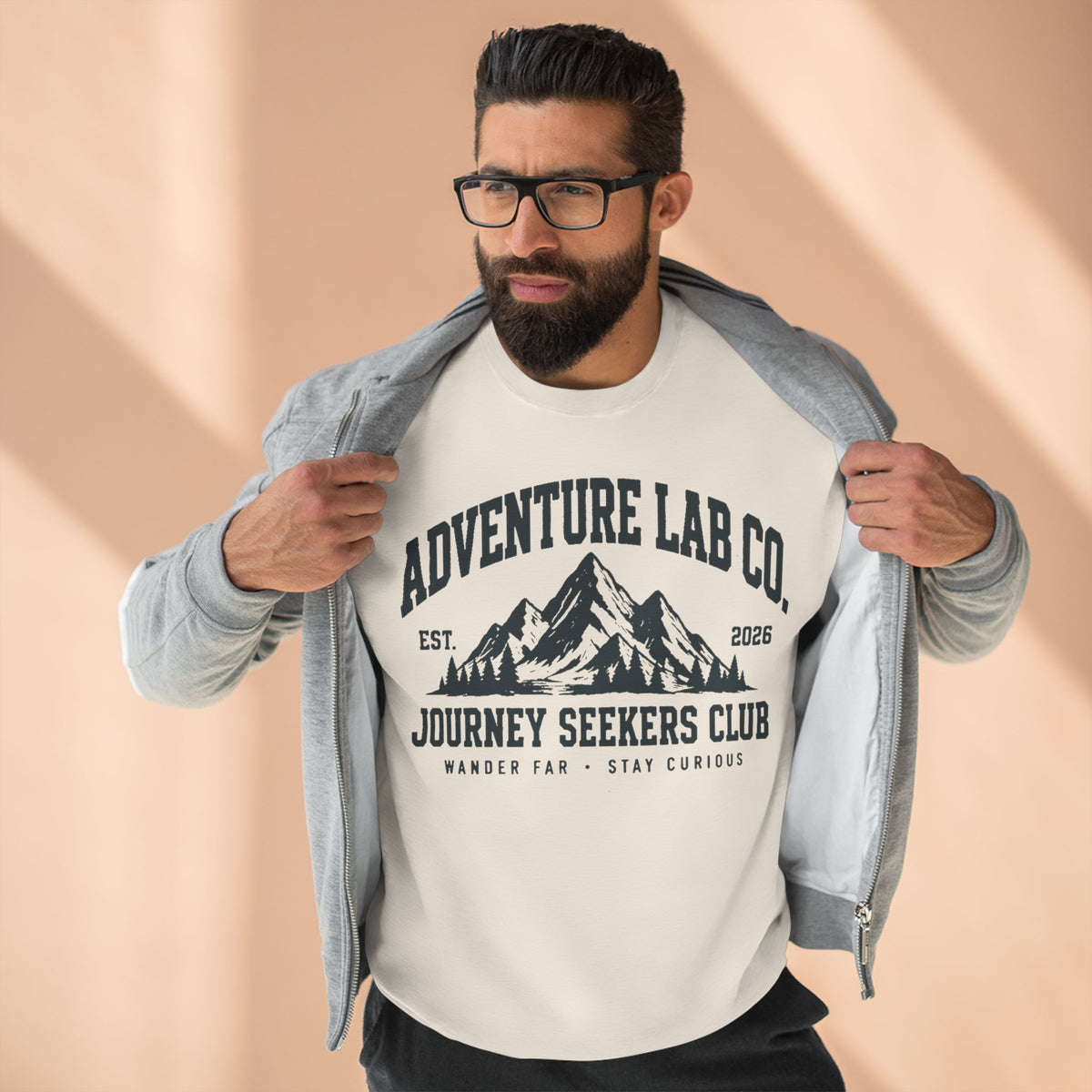 Adventure Lab Co. Journey Seekers Club Crewneck Sweatshirt